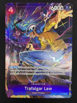 Trafalgar Law (Illustration Box Vol.6) P-093 One Piece Promotion Cards Foil - Image 1