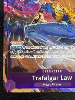 Trafalgar Law (Illustration Box Vol.6) P-093 One Piece Promotion Cards Foil - Image 5