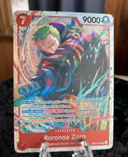 Roronoa Zoro EB04-007 SR - One Piece TCG Adventure on Kami's Island Foil English - Image 2