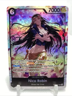 Nico Robin OP12-087 SR Legacy of the Master Holo Foil One Piece TCG - Image 1