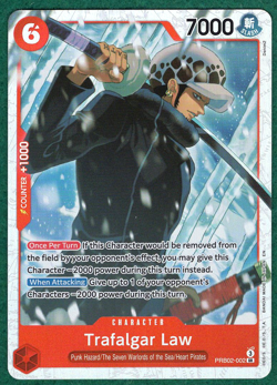 Trafalgar Law - PRB02-002 - Premium Booster -The Best- Vol. 2 (PRB-02) One Piece - Image 2