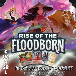 Disney Lorcana Rise of the Floodborn C/UC/R/SR/L Cold Foil Only Pick & Complete - Image 1