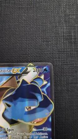 Blastoise EX 142/146 Full Art XY Base Set Ultra Rare Holo Pokemon Card LP/NM - Image 4