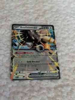 Pokemon TCG Bouffalant EX Card 077/086 Scarlet & Violet White Flare NM - Image 1