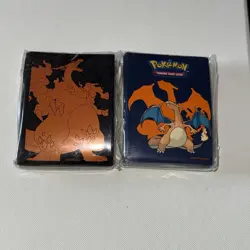 Pokemon TCG Charizard Gigantamax Card Sleeves & Ken Sugimori Charizard Sleeves - Image 3