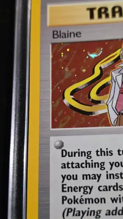 Pokemon Cards: Gym Challenge Rare Holo: Blaine 17/132 NEVER PLAYED WITH - Image 2