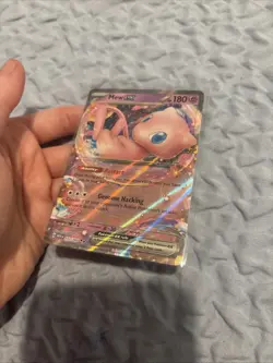 Pokemon Card Mew ex 151/165 Double Rare Holofoil SV: Scarlet & Violet 151 NM/M - Image 4