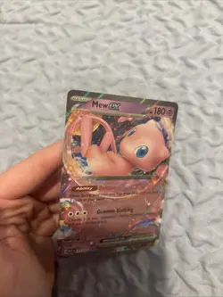 Pokemon Card Mew ex 151/165 Double Rare Holofoil SV: Scarlet & Violet 151 NM/M - Image 5