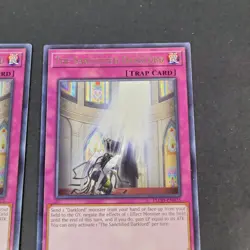 Yugioh TCG - 2x The Sanctified Darklord - FLOD-EN075 - 1st Ed - NM/LP, Trap 2018 - Image 5
