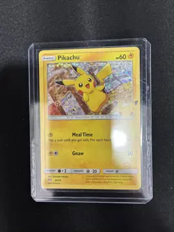 Pokemon Pikachu 025/025 McDonald's 25th Anniversary Promo Holo TCG Card - Image 1