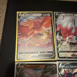 Pokemon V Holo Lot - Ho-Oh, Hisuian Zoroark, Aerodactyl - 12 Cards NM FRRE SHIP! - Image 2