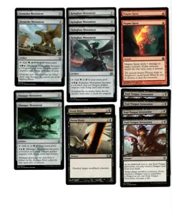 Deadly Dragons!-60 Card MTG Deck-Rares-Magic the Gathering-Atarka, World Render - Image 3