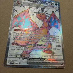 Charizard ex 056 - Pokemon Scarlet & Violet Black Star Promo Card - Image 2