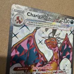 Charizard ex 056 - Pokemon Scarlet & Violet Black Star Promo Card - Image 3