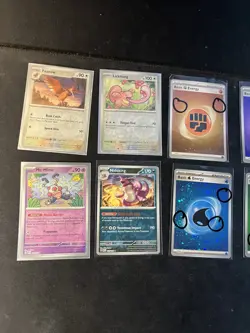 12 Card LOT Pokemon 151 REVERSE HOLOS And HOLOS ENEGY HOLOS SWIRLS RARE TCG - Image 2