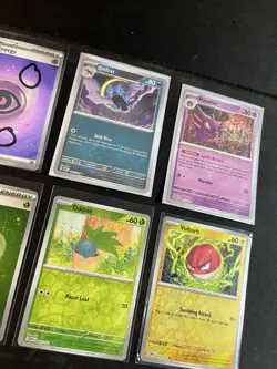 12 Card LOT Pokemon 151 REVERSE HOLOS And HOLOS ENEGY HOLOS SWIRLS RARE TCG - Image 5
