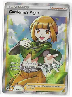 Gardenia's Vigor 184/189 Astral Radiance Full Art Ultra Rare Pokemon TCG Card NM - Image 1
