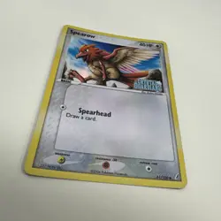 Pokemon Card - Spearow Crystal Guardians 61/100 Reverse Holo Stamped - Image 2