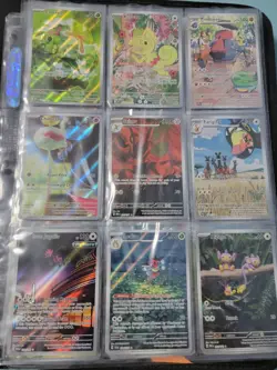 27 Card ONLY Illustration Rare Pokemon Lot, Binder Collection Scarlet & Violet - Image 1