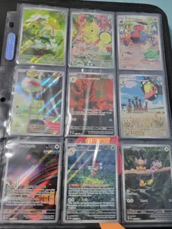 27 Card ONLY Illustration Rare Pokemon Lot, Binder Collection Scarlet & Violet - Image 2
