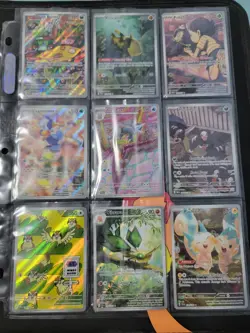 27 Card ONLY Illustration Rare Pokemon Lot, Binder Collection Scarlet & Violet - Image 4