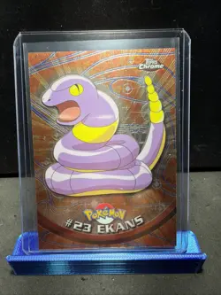 Topps Chrome 2000 Ekans Pokemon Card #23 Holo - Image 1