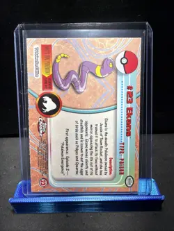 Topps Chrome 2000 Ekans Pokemon Card #23 Holo - Image 2