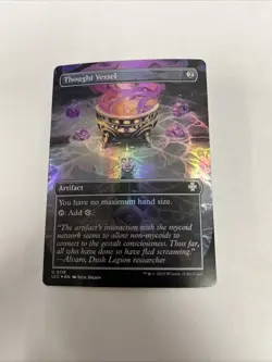 Thought Vessel Borderless Foil Card #0118 MTG LP - Image 1