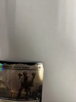 Codsworth Handy Helper Extended Art Foil Card #0366 MTG LP - Image 3