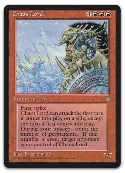 Chaos Lord (NM) Ice Age ICE Magic MTG - Image 1