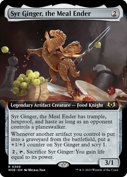 Syr Ginger, the Meal Ender (REGULAR) x1 - MTG Wilds of Eldraine WOE #369 - Image 1