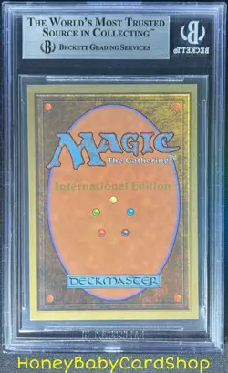 MTG International Edition (IE) 1993 Gloom BGS 8.5 NM/MT+ Old School 93/94 - Image 2