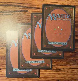 4X MTG Blue Elemental Blast Revised Edition LP+/NM- Playset X4 - Image 2