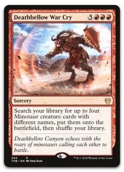 Deathbellow War Cry #294 (NM) Theros Beyond Death THB Magic MTG - Image 1