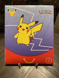 Pokemon McDonalds 25th Anniversary Promo Booster Pack 2021 SEALED (DMG Cover) - Image 1