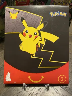 Pokemon McDonalds 25th Anniversary Promo Booster Pack 2021 SEALED (DMG Cover) - Image 1