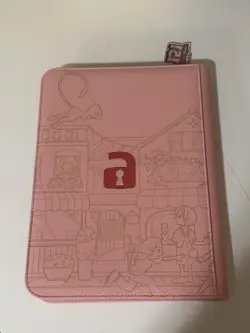 VaultX Pokemon 151 Mew Binder Pink with Acrylic Keychain - Image 2