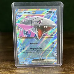 Pokemon TCG Veluza EX Holo Double Rare Card 043/159 Journey Together - Image 1