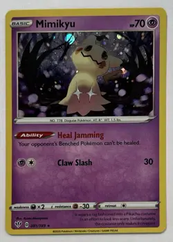 Mimikyu 081/189 Holo Promo Miscellaneous Cards & Products Pokemon Near Mint - Image 1