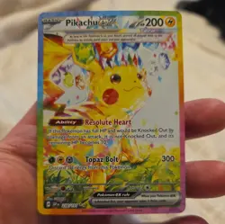 Pokemon Surging Sparks Pikachu ex 238/191 Special Illustration Rare Holo NM - Image 1