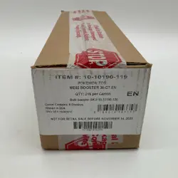 Pokemon TCG ME02 Mega Evolution Phantasmal Flames Booster Box Case SEALED - Image 1