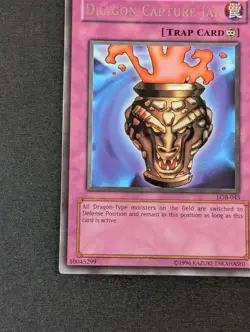 Yugioh TCG - 1x Dragon Capture Jar - LOB-045 - LP - Vintage Unlimited - 2002 - Image 4