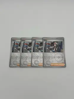 4x Playset - Hilda 084/086 Sv: White Flare POKEMON TCG REVERSE HOLO - Image 1