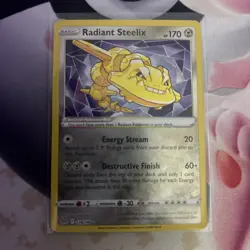 Pokemon TCG Radiant Steelix 124/196 Lost Origin NM/Mint Condition - Image 1