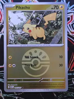 Pokemon TCG Pikachu 055/217 (Friend Ball Reverse Holo) Ascended Heroes NM/M - Image 1