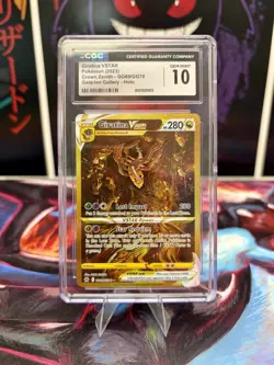 Pokemon Giratina VSTAR Crown Zenith Galarian Gallery GG69/GG70 CGC 10 Gem Mint - Image 1