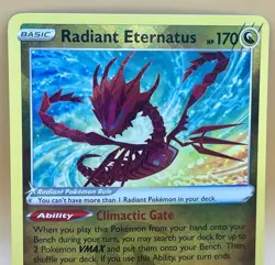 Radiant Eternatus 105/159 – Crown Zenith Radiant Rare Holo – NM – 2023 Pokemon - Image 2