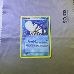 2005 Pokemon Poliwhirl Stamped Reverse Holo 68/115 Unseen Forces - Image 1