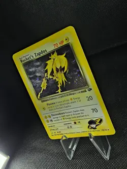 Rocket's Zapdos 15/132 Gym Challenge Holo Rare Pokemon TCG 2000 MP+ - Image 3
