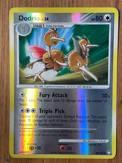 Dodrio 46/123 Mysterious Treasures Reverse Holo 2007 Nintendo - Image 1